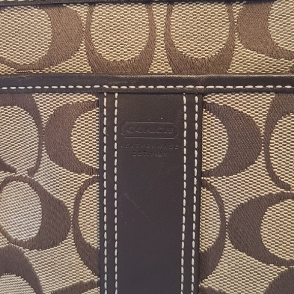 Coach Women's Signature Swingpack Crossbody Messenger Bag  B0768-F06016 - Picture 4 of 9